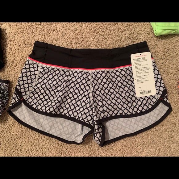 Soul Geo Silver Spoon /Black sz 4 speed shorts - Picture 4 of 9